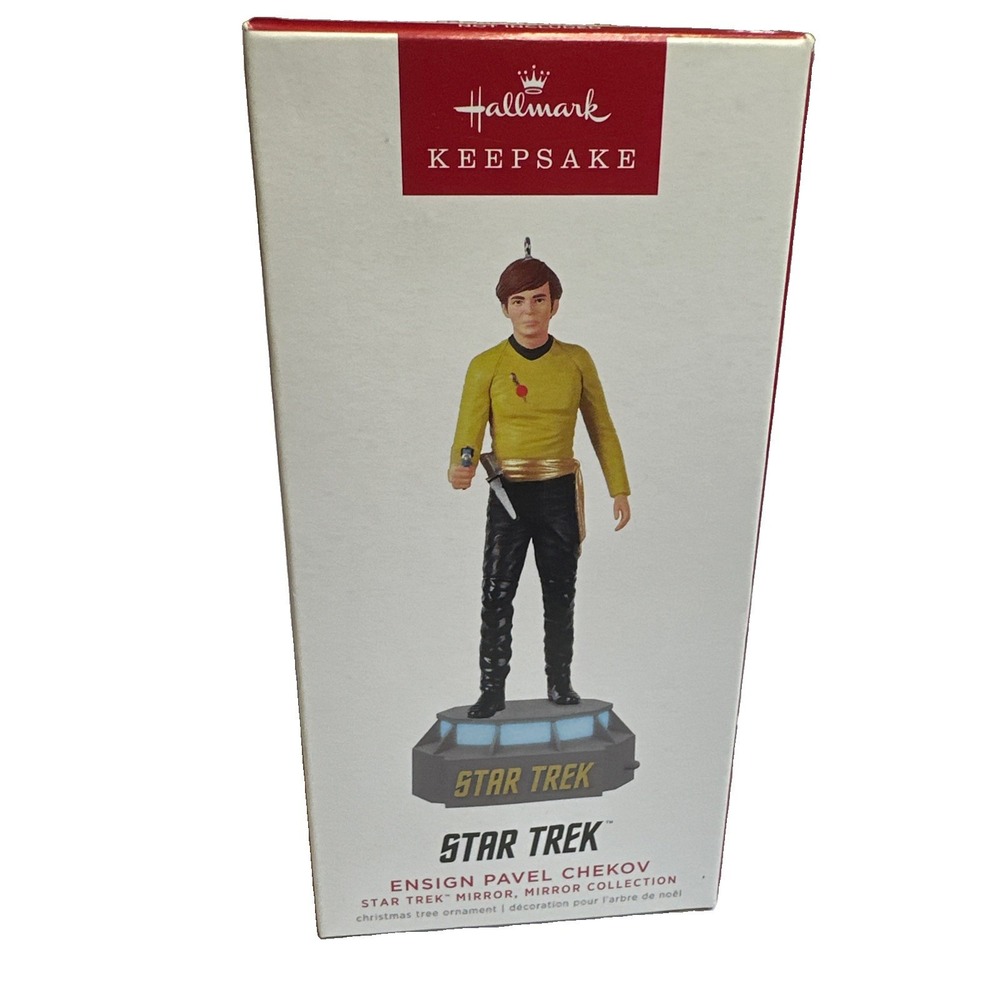 Star Trek Ensign Pavel Chekov Mirror Mirror Collection 2022 Hallmark New